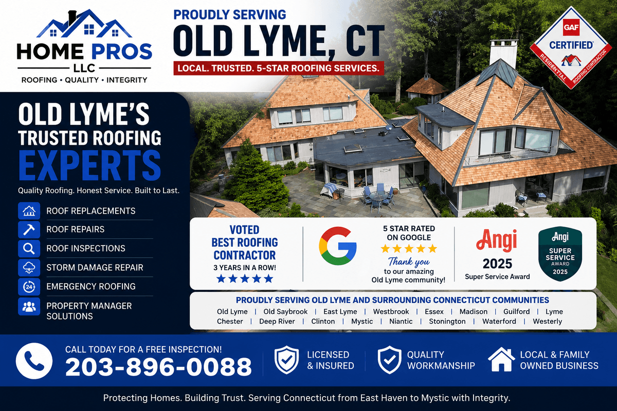 roofing services old lyme ct luxury shoreline roofing contractor home pros llc